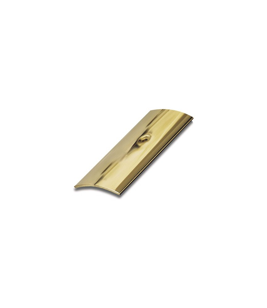 Bande de seuil en Laiton poli à coller - 73 cm