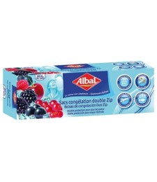Sac de congélation 1 L - Ziploc - ALBAL