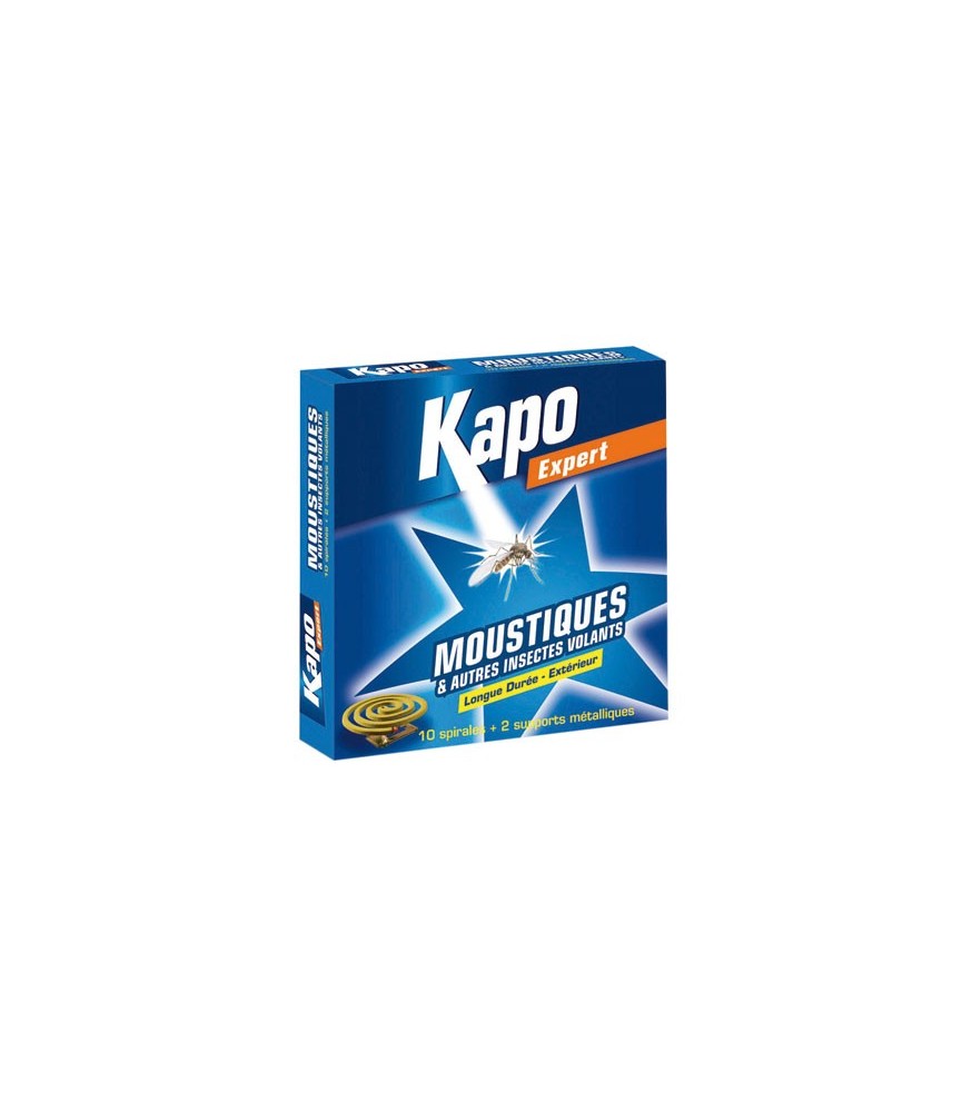 Spirales anti moustiques et insectes volants - KAPO Spirales anti moustiques et insectes volants - KAPO
