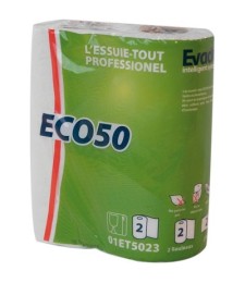 Bobine essuie-tout 2 plis
