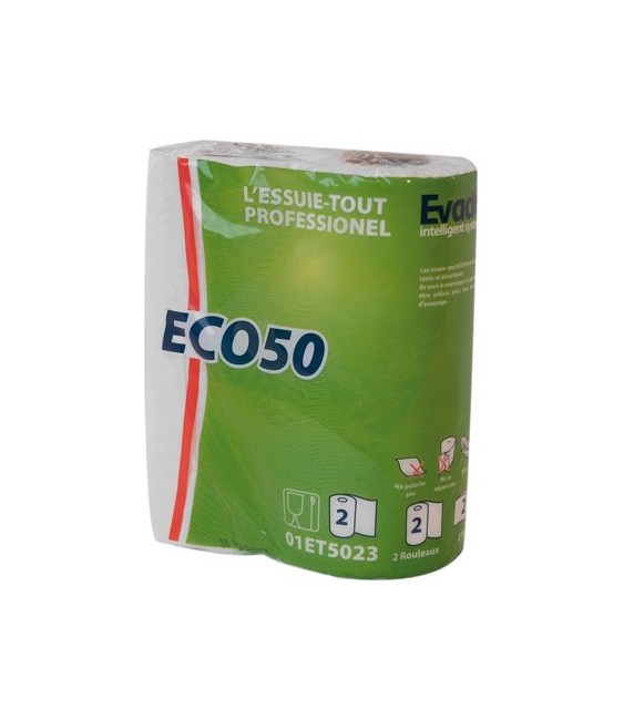 Bobine essuie-tout 2 plis