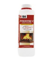 Nettoyant vitres d'insert concentré - 1 L - PyroVitre