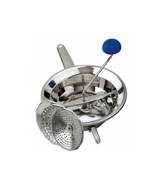 Moulin à légumes en Inox -  20 cm + 3 Disques