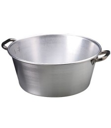 Bassine aluminium pour confiture - 20 L - Pentole Agneli