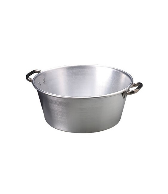 Bassine aluminium pour confiture - 20 L - Pentole Agneli