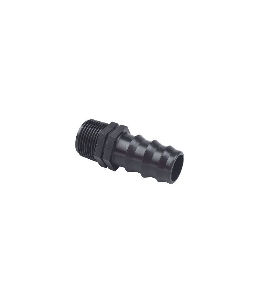 Raccord cannelé droit - Mâle - 15 x 21 - CAP VERT Raccord cannelé droit - Mâle - 15 x 21 - CAP VERT