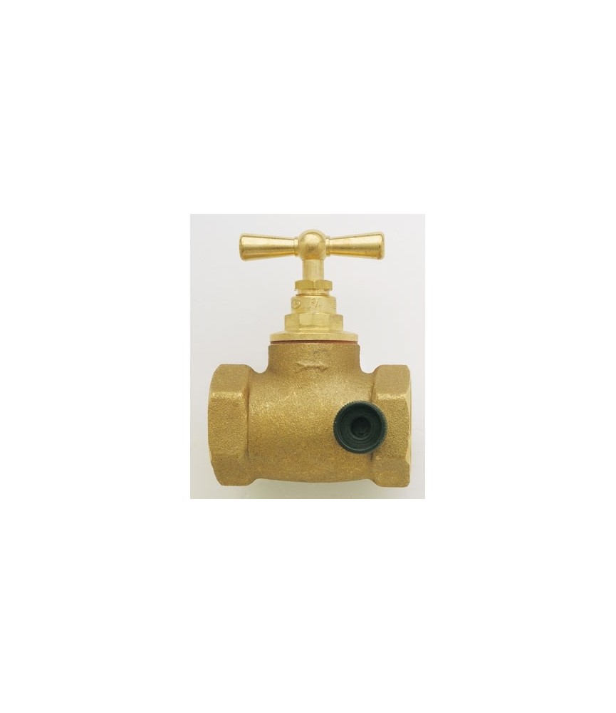 Robinet d'arrêt Femelle / Femelle - avec purge - 20 x 27 mm - NEPTUNE Robinet d'arrêt Femelle / Femelle - avec purge - 20 x 27 mm - NEPTUNE