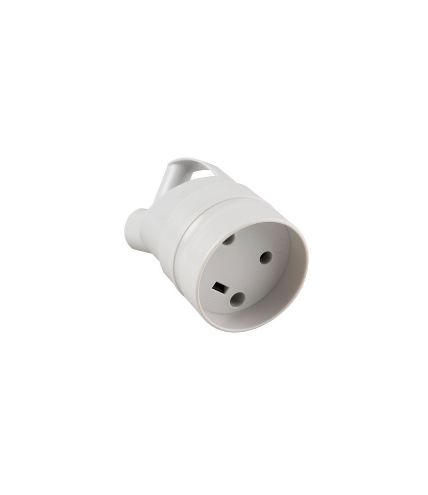 Fiche plastique femelle 2P+T 20 A - Sortie inclinée - LEGRAND Fiche plastique femelle 2P+T 20 A - Sortie inclinée - LEGRAND