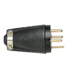 Fiche caoutchouc mâle - 3P + T / 20 A - LEGRAND