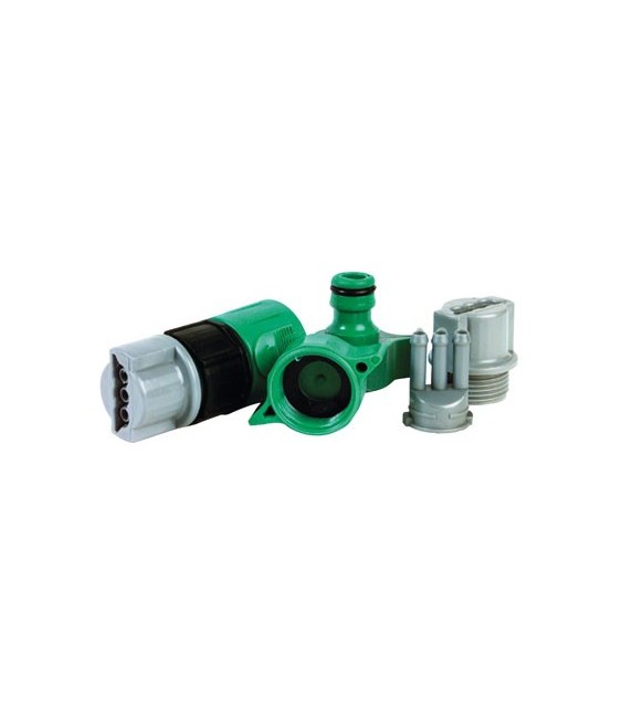 Set de raccord pour tuyau - 3 voies -