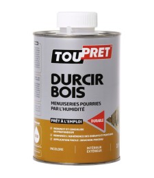 Rénovation bois - Durcisseur bois pourri - 1 L - TOUPRET