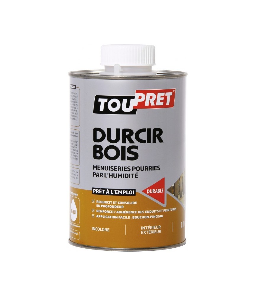 Rénovation bois - Durcisseur bois pourri - 1 L - TOUPRET Rénovation bois - Durcisseur bois pourri - 1 L - TOUPRET