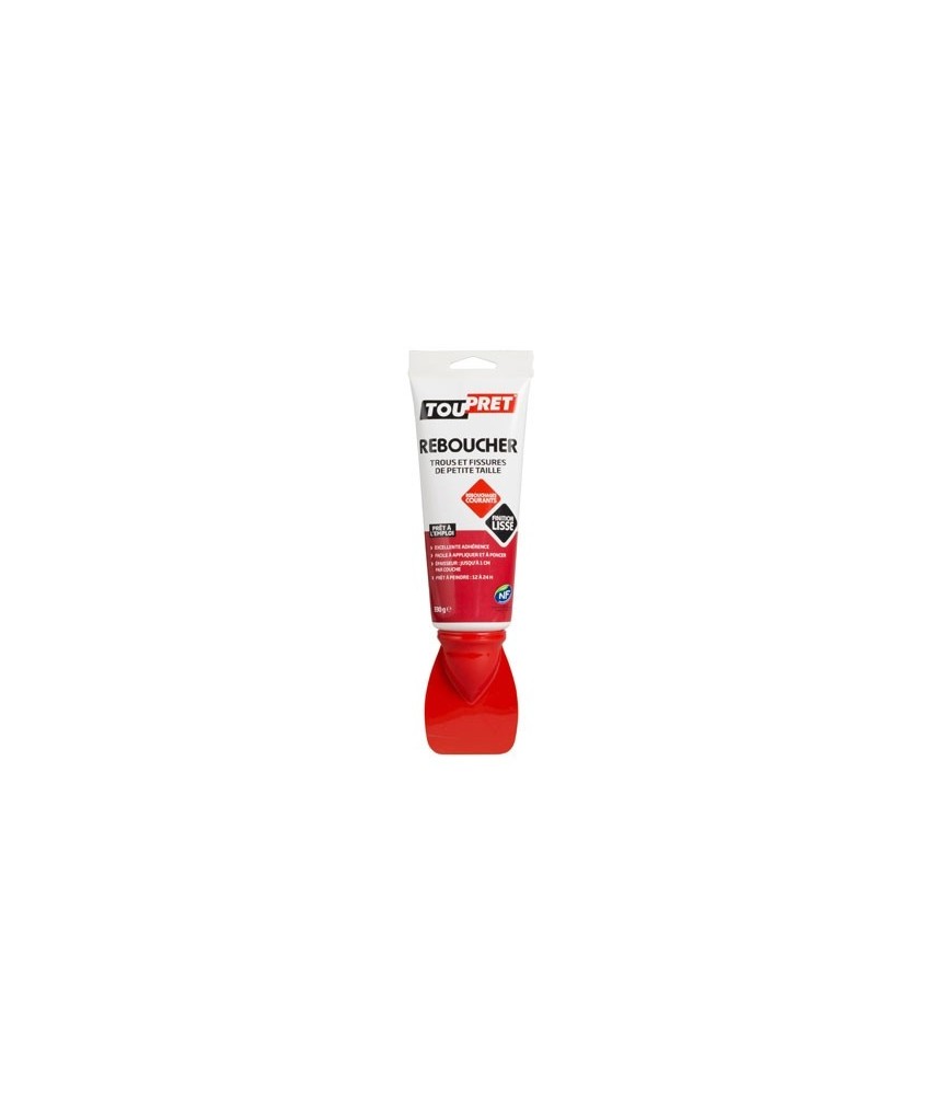 Enduit de rebouchage en pâte - Tube de 330 Grs - TOUPRET Enduit de rebouchage en pâte - Tube de 330 Grs - TOUPRET