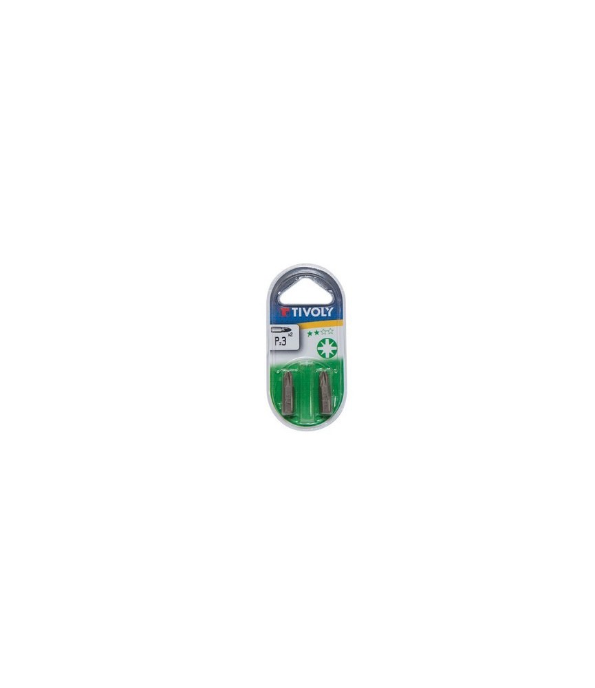 Embout de vissage Torsion pour vis Pozidriv N°1 - TIVOLY