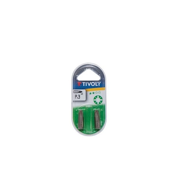 Embout de vissage Torsion pour vis Pozidriv N°1 - TIVOLY