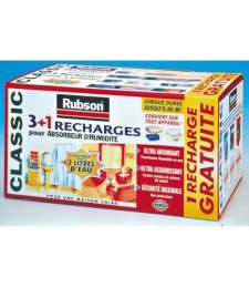Recharge pour absorbeur d'humidité Classic - 1 Kg - RUBSON