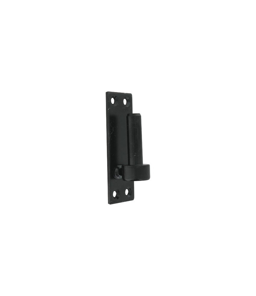 Gond sur platine rectangulaire - 14 x130 mm - Noir - TORBEL Gond sur platine rectangulaire - 14 x130 mm - Noir - TORBEL