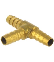 Té de dérivation en laiton -  12 mm - CAP VERT