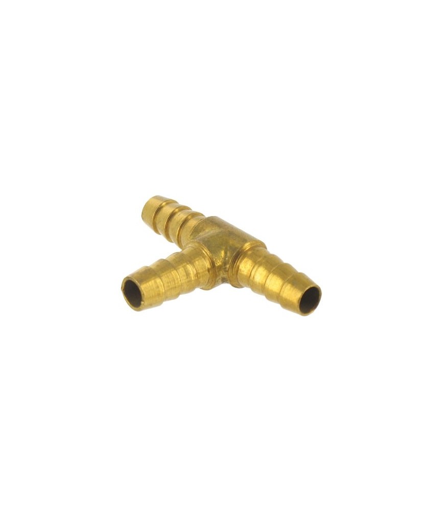 Té de dérivation en laiton - 12 mm - CAP VERT Té de dérivation en laiton - 12 mm - CAP VERT