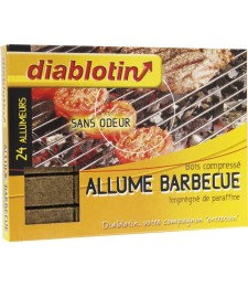 Cubes allume barbecue - x 24 - DIABLOTIN