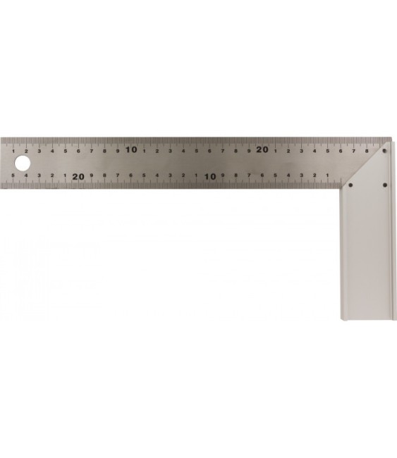 Équerre de menuisier en aluminium - 300 mm - OUTIBAT