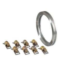 Bande de 3 M de collier à découper avec 8 têtes -  8 mm - CAP VERT