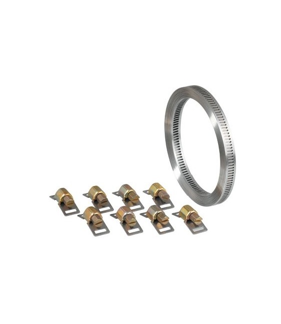 Bande de 3 M de collier à découper avec 8 têtes -  8 mm - CAP VERT
