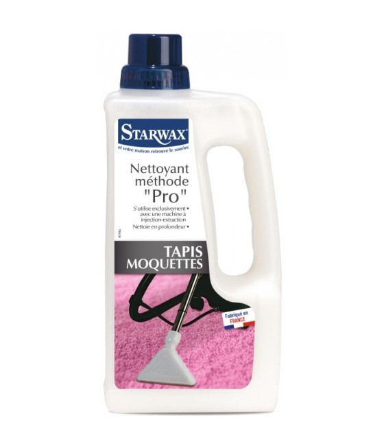 Nettoyant méthode "Pro" pour tapis et moquette - 1 L - STARWAX
