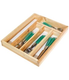 Range couverts en pin naturel