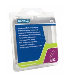 Baton de colle à usage standard pour pistolet -  12 mm - Transparent - RAPID
