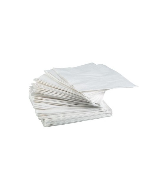 Serviette en papier 3 plis - 40 x 40 cm - Lot de 20
