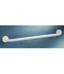 Barre de maintien acier époxy blanc - 60 cm - GODONNIER