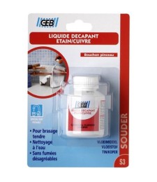 Décapant liquide - Étain / Cuivre - 50 ml - GEB