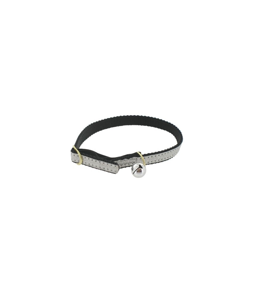 Collier pour chat Noir - 30 cm - ZOLUX Collier pour chat Noir - 30 cm - ZOLUX