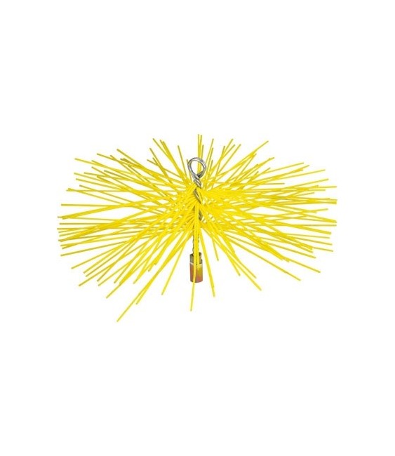 Hérisson rond en nylon - 250 mm - SCID