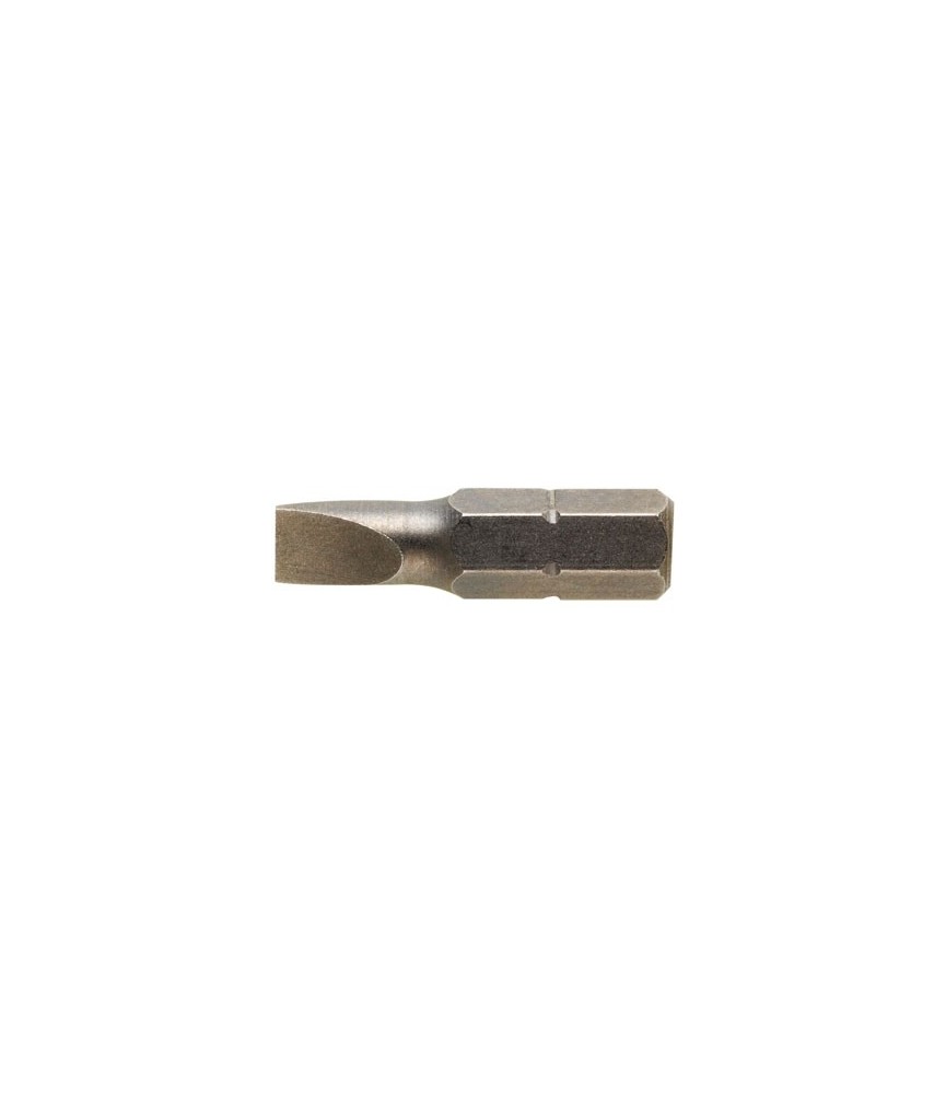 Embout de vissage 25 mm - Fente S2 - 8 mm - SCID Embout de vissage 25 mm - Fente S2 - 8 mm - SCID