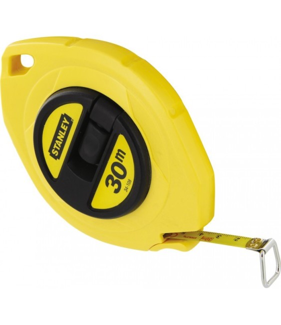 Mètre ruban acier Longtape Classe II - 30 M - STANLEY