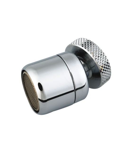 Aérateur avec rotule pour bec - 1 jet - Mâle