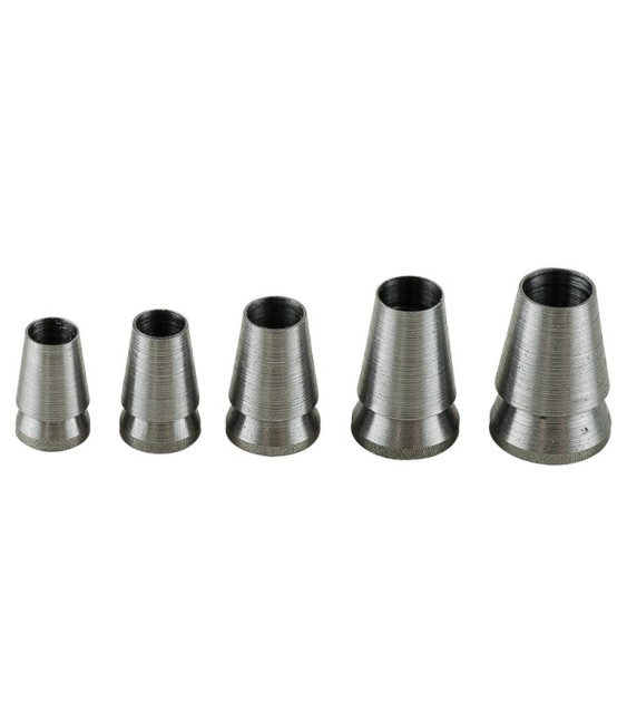 Assortiment de 5 coins d'emmanchage - Pour têtes de marteaux -MOB