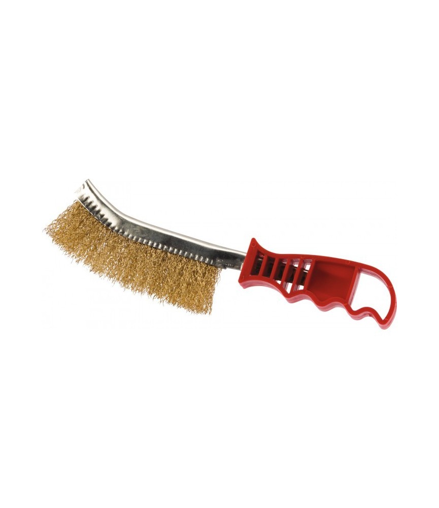 Brosse métallique - Acier laitonné - SCID
