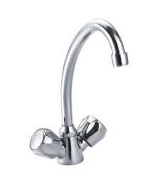Robinet évier classique - Chromé - NEPTUNE