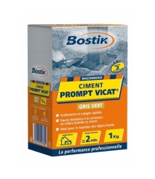 Ciment Prompt Vicat - Boîte de 1 Kg - BOSTIK