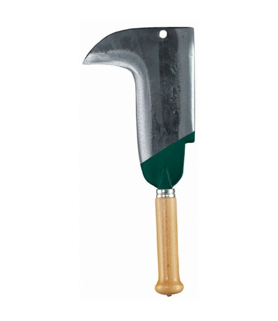 Serpe 2 taillants - 22 cm - Manche bois - LEBORGNE