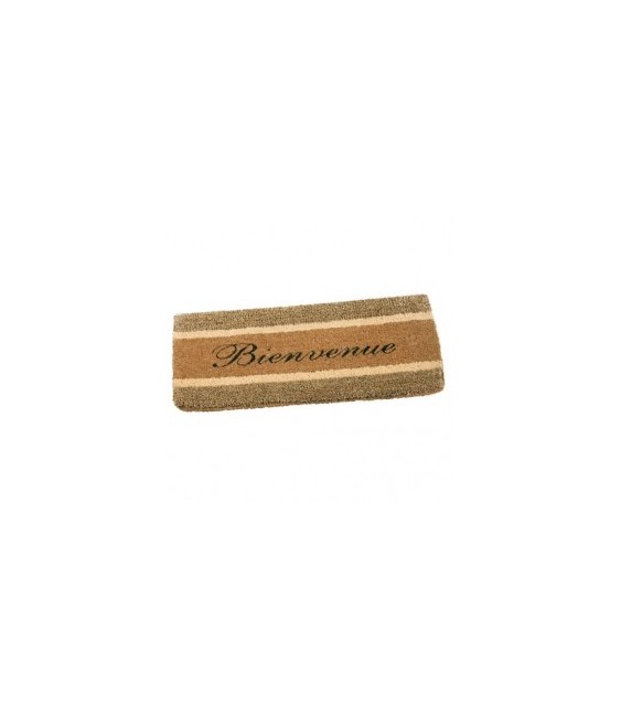 Tapis coco BIENVENUE - 45 cm x 75 cm