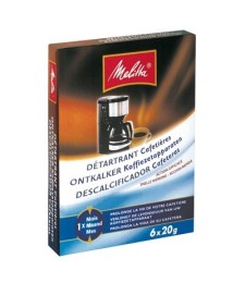 Détartrant pour cafetières - 6 x 25grs - MELITTA