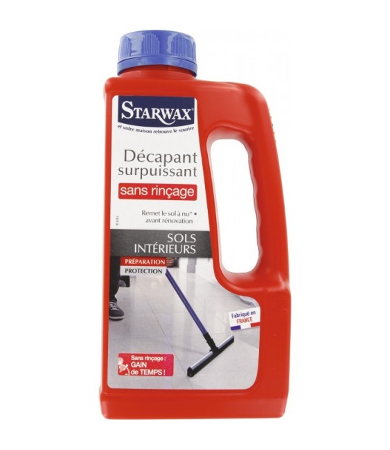 Super Décapant Sols Carrelés Sans Rinçage 1.L - STARWAX
