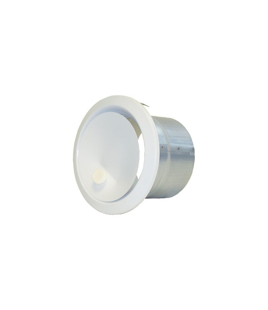 Bouche de soufflage directionnelle Ronde- 100 mm - DMO Bouche de soufflage directionnelle Ronde- 100 mm - DMO