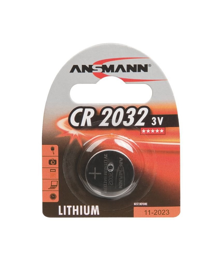 Pile miniature lithium photo - 3 V - CR 2032 - ENERGIZER