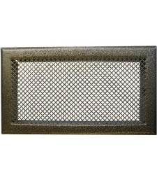 Grille d'aération cheminée - Bronze - 345 x 195 mm - DMO