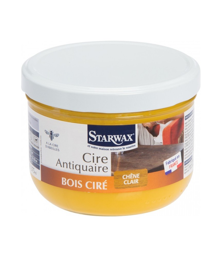 Cire antiquaire en pâte - Chêne clair - 375 ml Cire antiquaire en pâte - Chêne clair - 375 ml